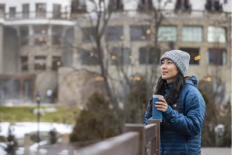 Klean Kanteen Insulated TKWide Cafe Cap 355ml - Corsair Blue-4