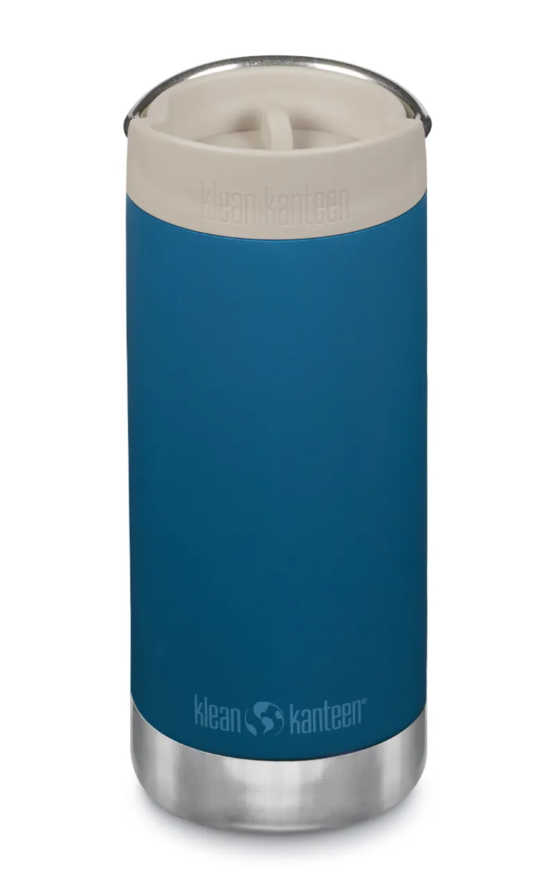 Klean Kanteen Insulated TKWide Cafe Cap 355ml - Corsair Blue