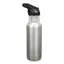 Klean Kanteen Classic Water Bottle with Flip Seal Sport Cap 532ml - Brushed Stainless Steel