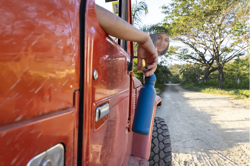 Klean Kanteen Classic Water Bottle with Flip Seal Sport Cap 532ml - Corsair Blue-7