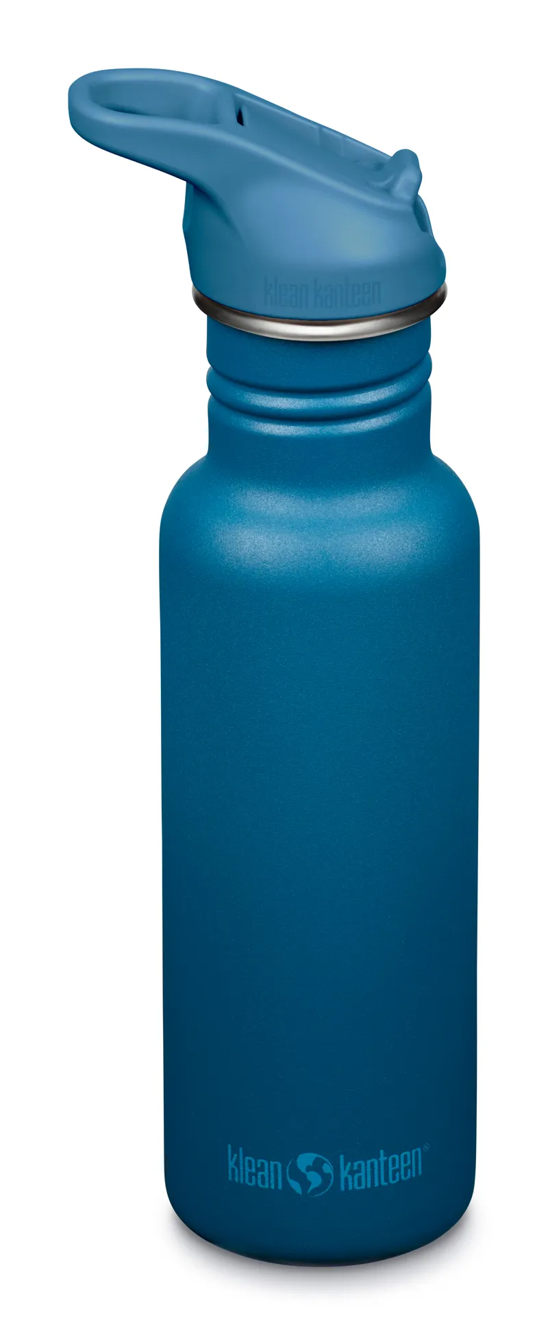 Klean Kanteen Classic Water Bottle with Flip Seal Sport Cap 800ml - Corsair Blue