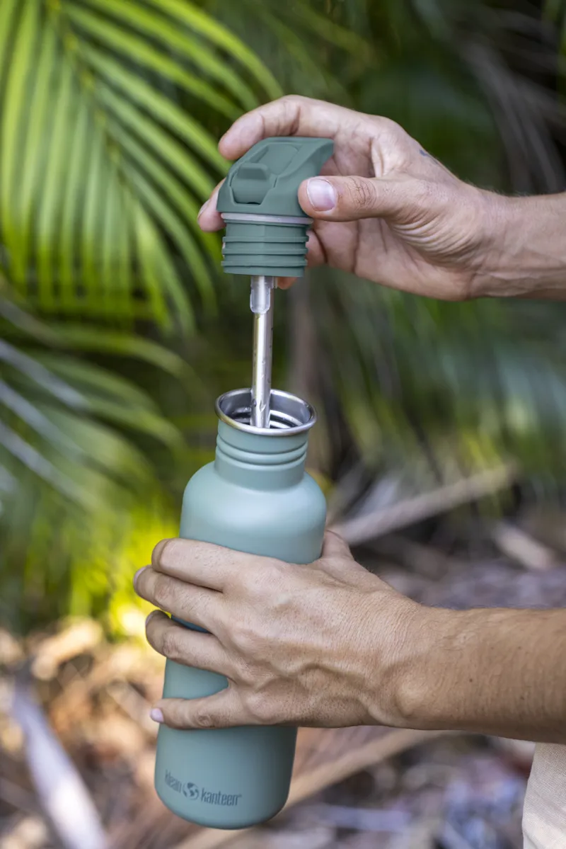 Klean Kanteen Classic Water Bottle with Flip Seal Sport Cap 532ml - Sea Spray-4