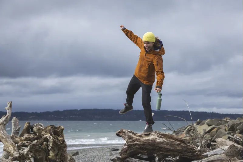 Klean Kanteen Classic Water Bottle with Flip Seal Sport Cap 800ml - Sunset-6