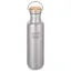 Klean Kanteen Classic Bottle Bamboo Cap 800ml - Brushed Steel