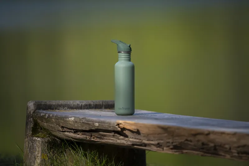 Klean Kanteen Classic Water Bottle with Flip Seal Sport Cap 800ml - Sea Spray-1