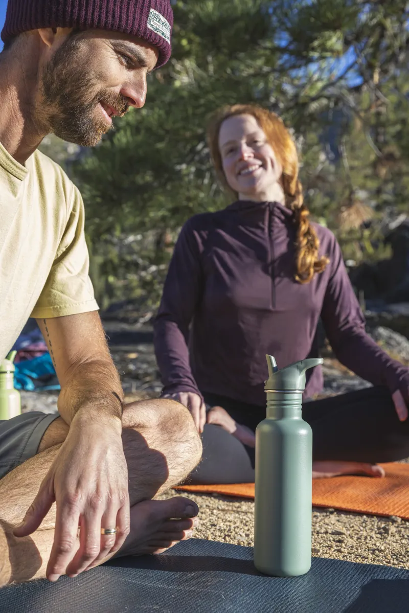 Klean Kanteen Classic Water Bottle with Flip Seal Sport Cap 800ml - Sea Spray-10