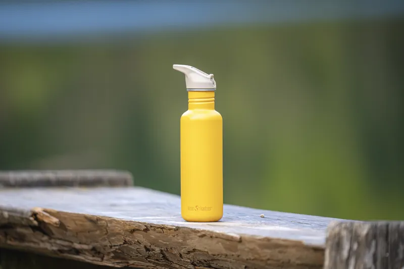 Klean Kanteen Classic Water Bottle with Flip Seal Sport Cap 800ml - Sunset-1