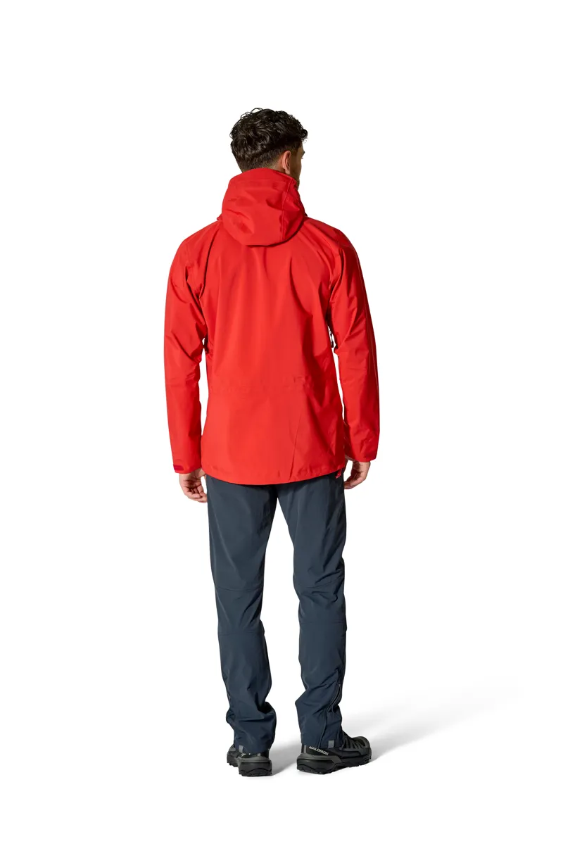 Rab Mens Kangri GTX Gore -Tex Waterproof Jacket - Dark Horizon Red-4