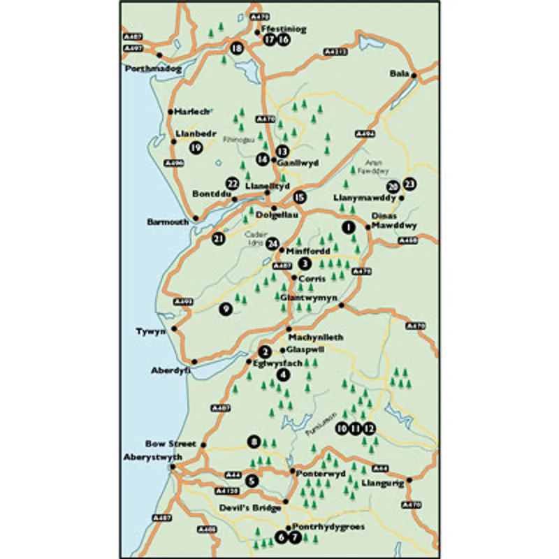 Walking to Mid Wales Waterfalls - Des Marshall - Kittiwake Guides-1