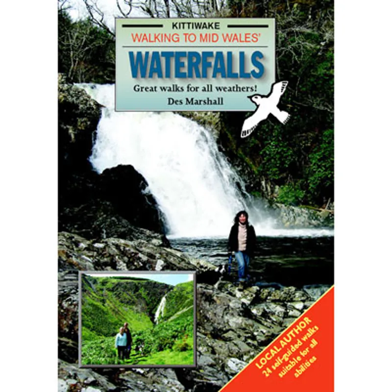 Walking to Mid Wales Waterfalls - Des Marshall - Kittiwake Guides
