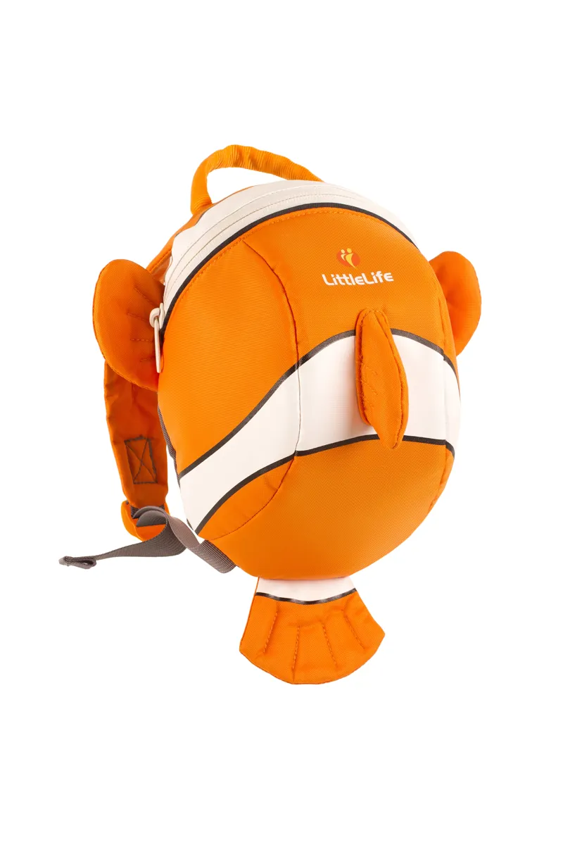 Littlelife Toddler Backpack with Rein - Clownfish