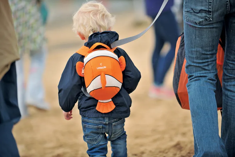 Littlelife Toddler Backpack with Rein - Clownfish-5