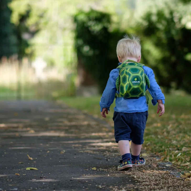 Littlelife Toddler Backpack with Rein - Turtle -2