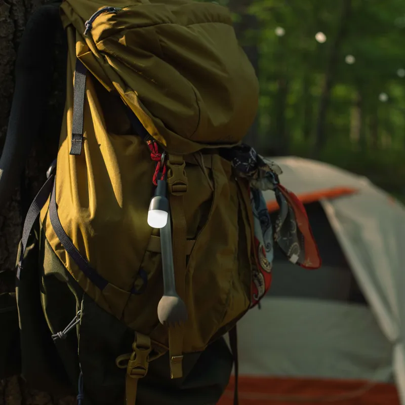 Luci Solar Site Lites - 6 Rechargeable Tent Peg and Hangable Lights-4