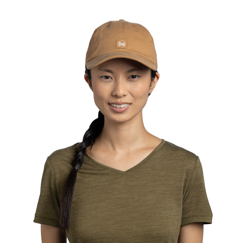 Buff Baseball Cap Solid Zire Camel-2