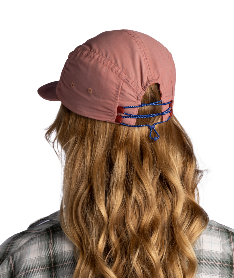 Buff 5 Panel Explore Cap Slen Adult Damask Pink-3