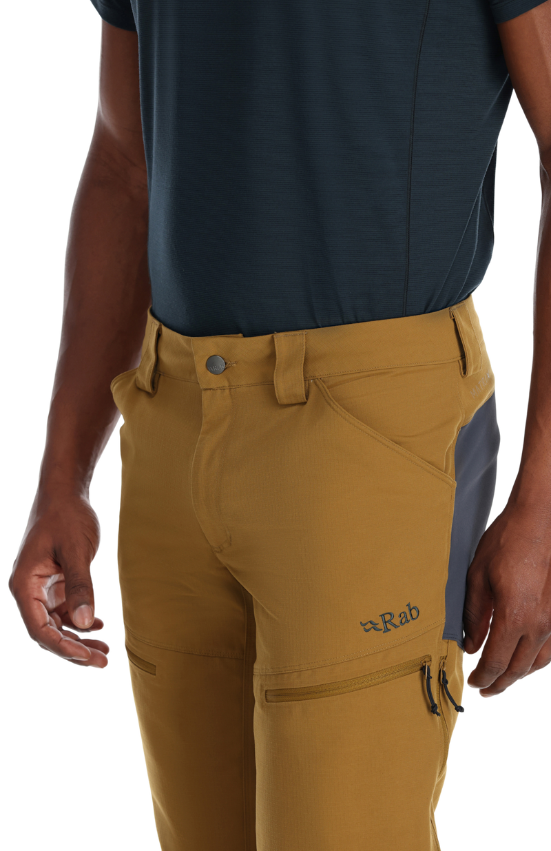 Rab Mens Lochan Pants in Cumin-3
