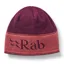 Rab Logo Band Beanie Mulberry/Hibiscus One Size