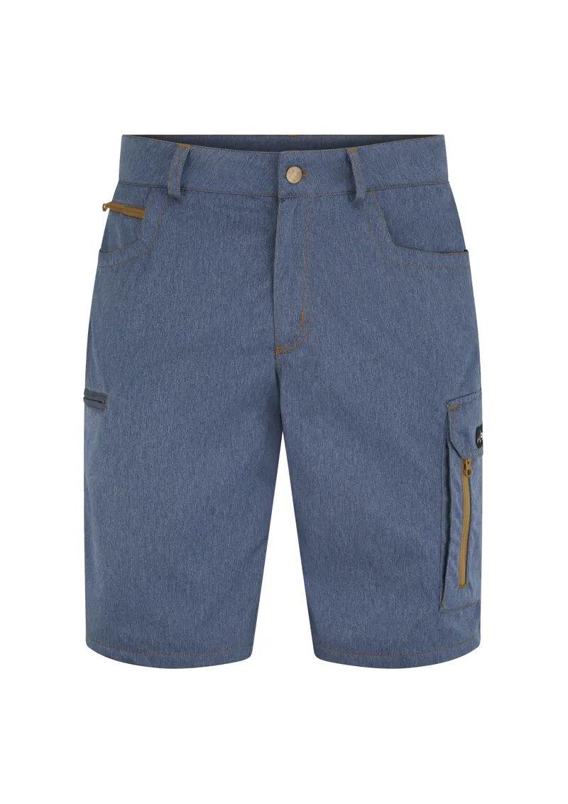 Paramo Men's Velez Trekking Shorts - 4 Pockets - Cobalt Fleck-1