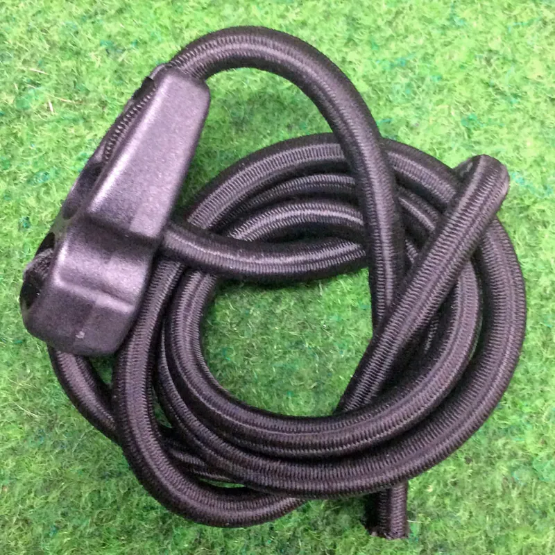 QuickClip M800 Adjustable Bungee Tie 8mm x 1000mm Black  - Made in Britain