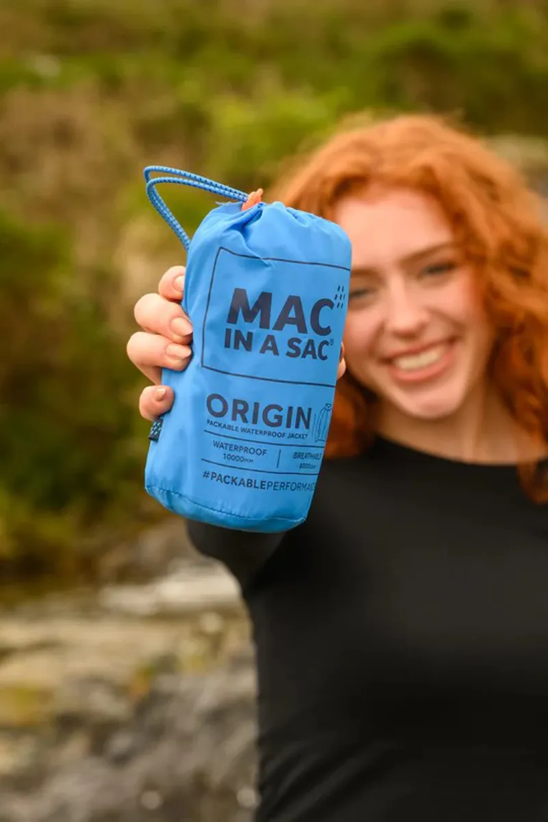 Mac In A Sac Unisex Origin 2 Waterproof Jacket - Ocean Blue-1