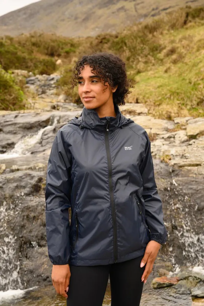 Mac In A Sac Unisex Origin 2 Waterproof Jacket - Navy Blue-2
