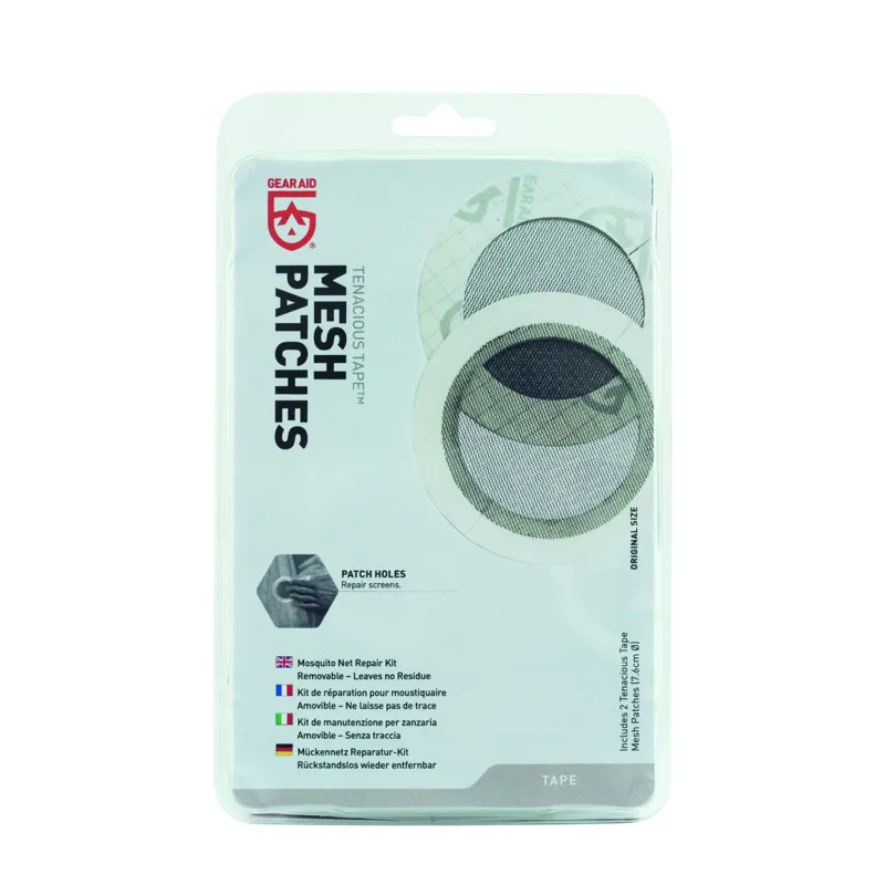 Tenacious Tape Mesh Repair 3 inch round Patches x2