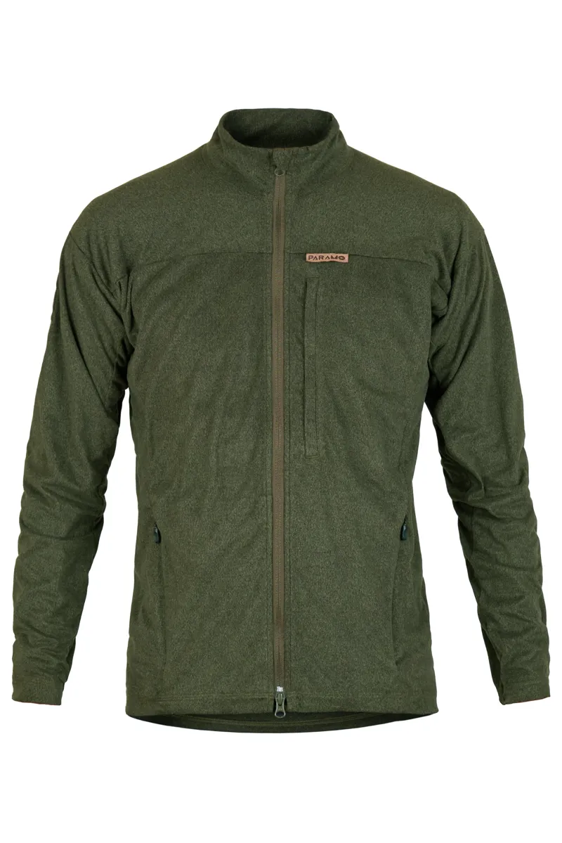Paramo Mens Bentu Fleece - Moss Green -1