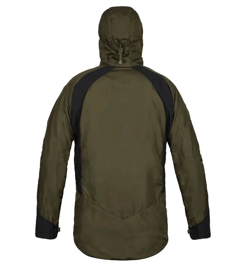 Paramo Mens Velez Evolution Waterproof Hybrid Smock Jacket Moss / Black -1