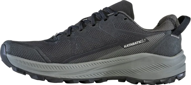 Oboz Mens Katabatic LT Low Waterproof Hiking Shoe GTX Black Sea-2