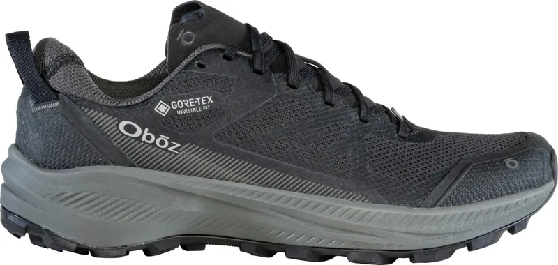 Oboz Mens Katabatic LT Low Waterproof Hiking Shoe GTX Black Sea-1
