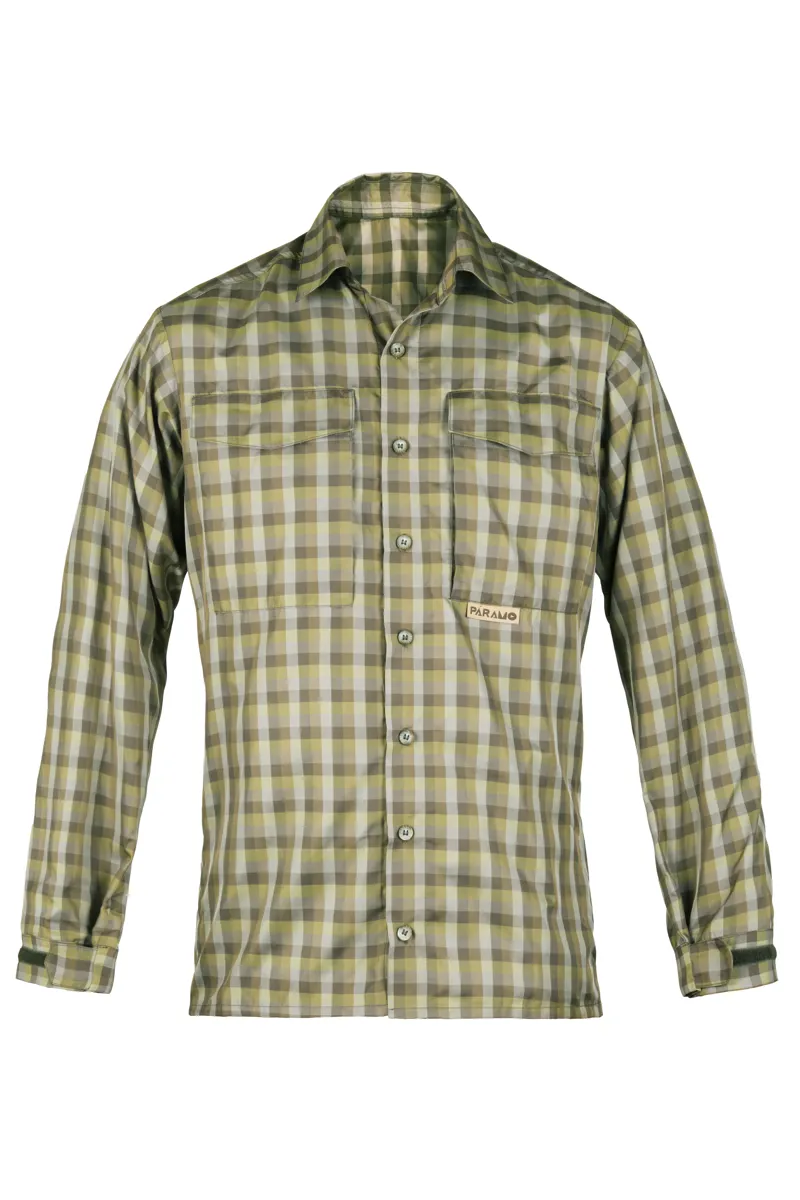 Paramo Men's Katmai Shirt - Broadleaf Check