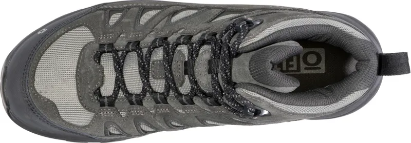 Oboz Mens Sawtooth Ascent Waterproof Mid Walking Boots - Charcoal-2
