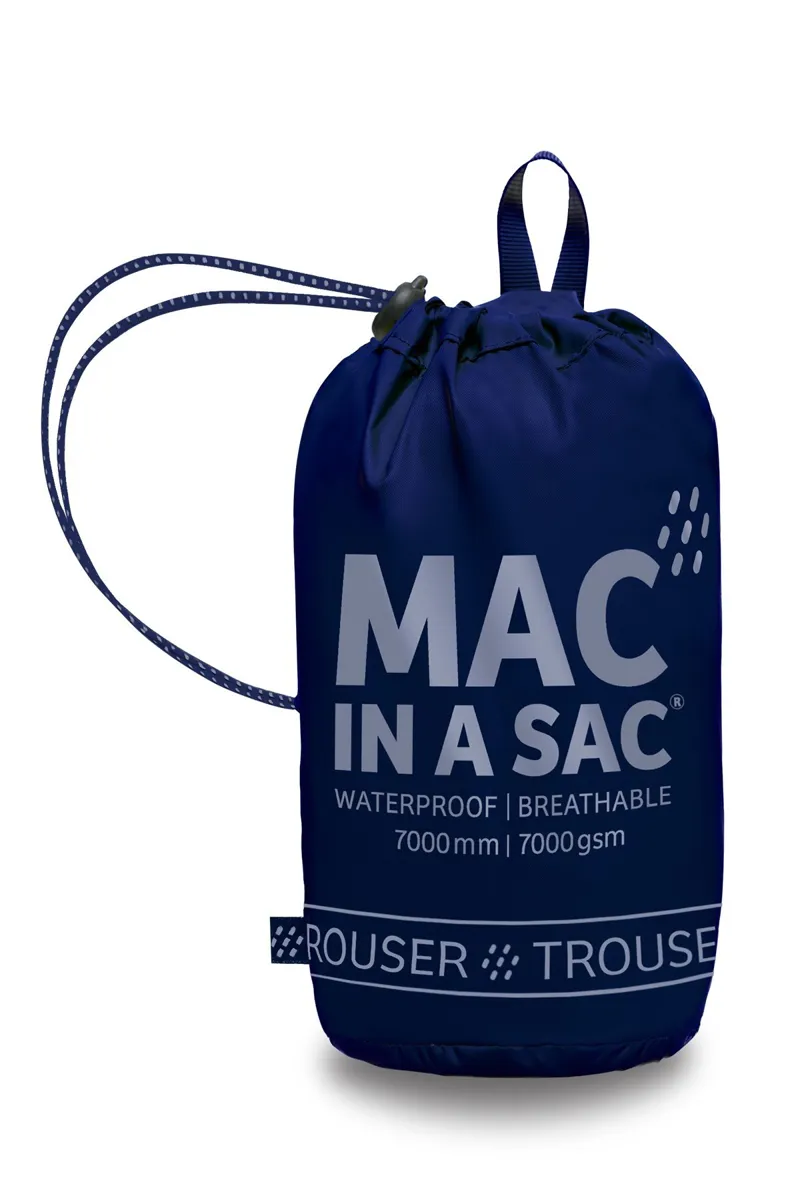 Mac in a Sac Origin 2 Packable Waterproof Overtrousers - Navy-1