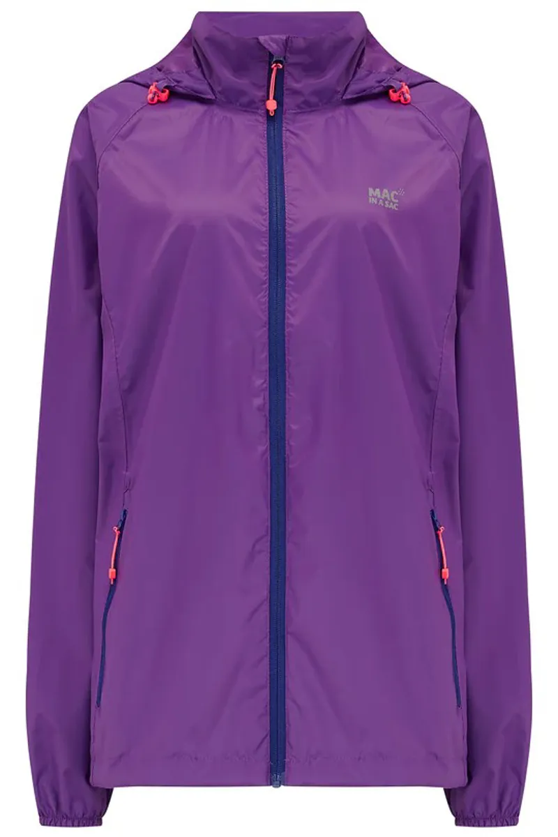 Mac in a Sac Unisex Origin 2  Waterproof Jacket - Purple