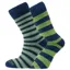 Horizon Heritage Socks 2pk 8-12 Stripes - Green / Navy