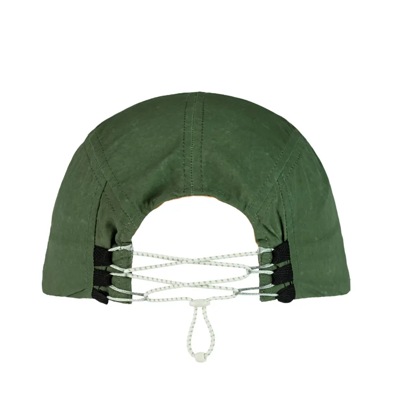Buff 5 Panel Explore Cap Slen Adult Military Green-1