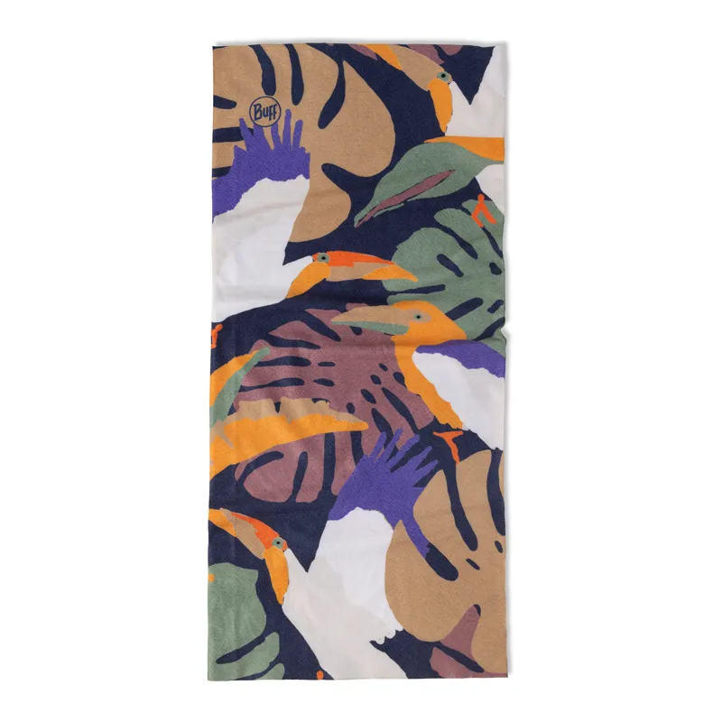 Buff Unisex CoolNet UV Neckwear - Guynam Multi Colour Adult - UPF 50+ Recycled Polyester One Size Hiking Running Fishing - Made in Spain