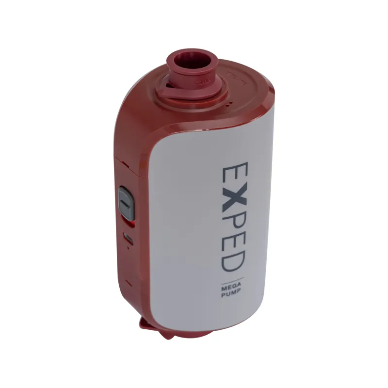Exped Mega Air Bed Pump - powerful air bed and mat pump that inflates and deflates large mats easily