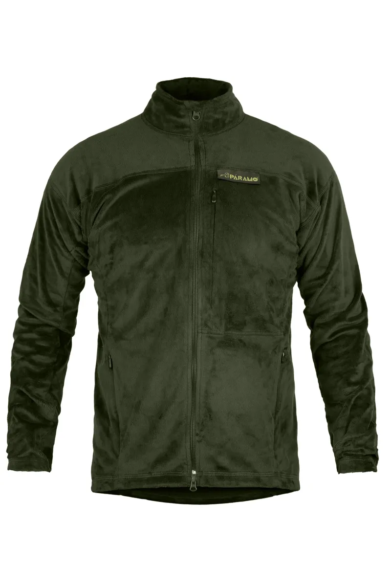 Paramo Mens Bentu Plus Fleece Jacket - Moss-1