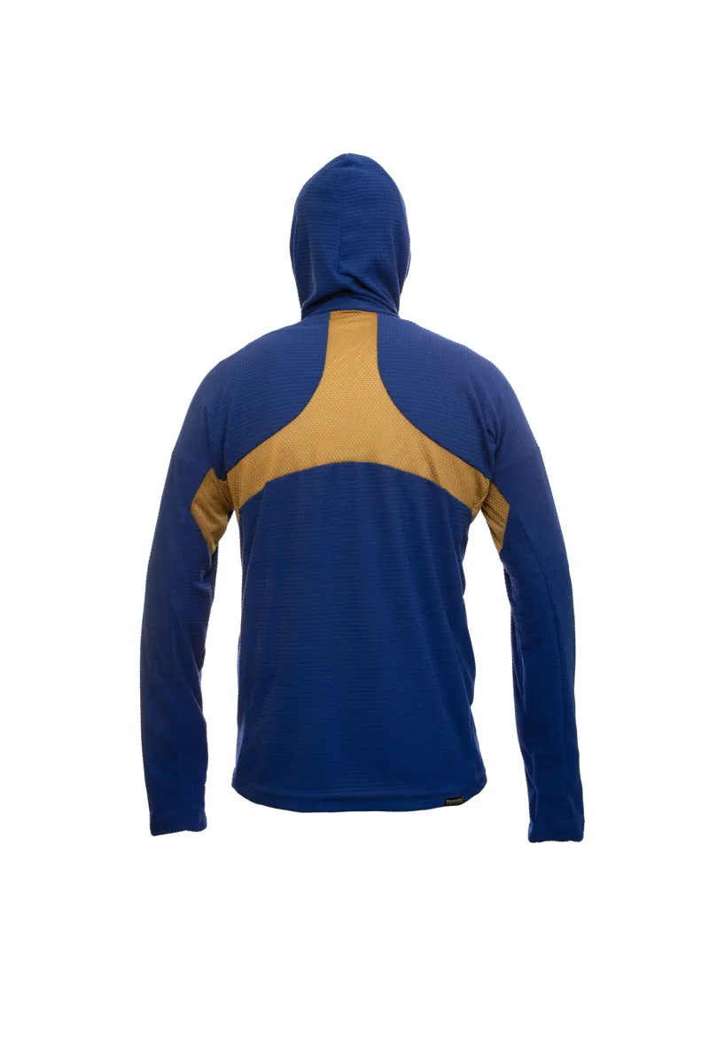 Paramo Mens Velez Grid - Cobalt Blue and Gold-2