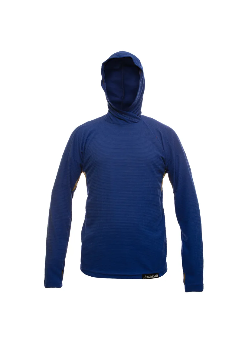 Paramo Mens Velez Grid - Cobalt Blue and Gold