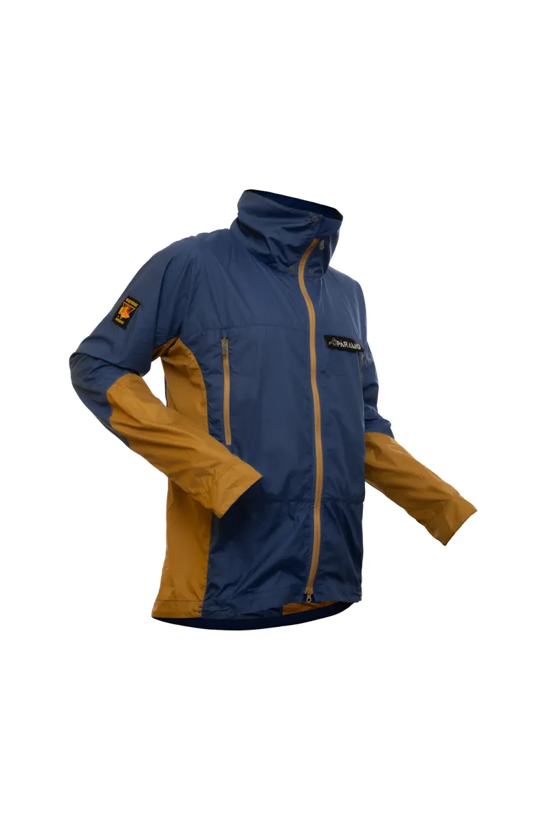 Paramo Mens Velez Windproof Jacket - Midnight Blue/Cumin