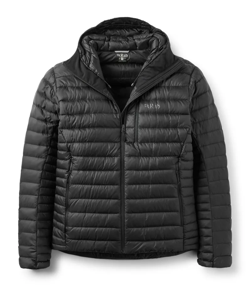 Rab Mens Microlight Alpine Down Hoody Jacket - Black - AW26 Update-3