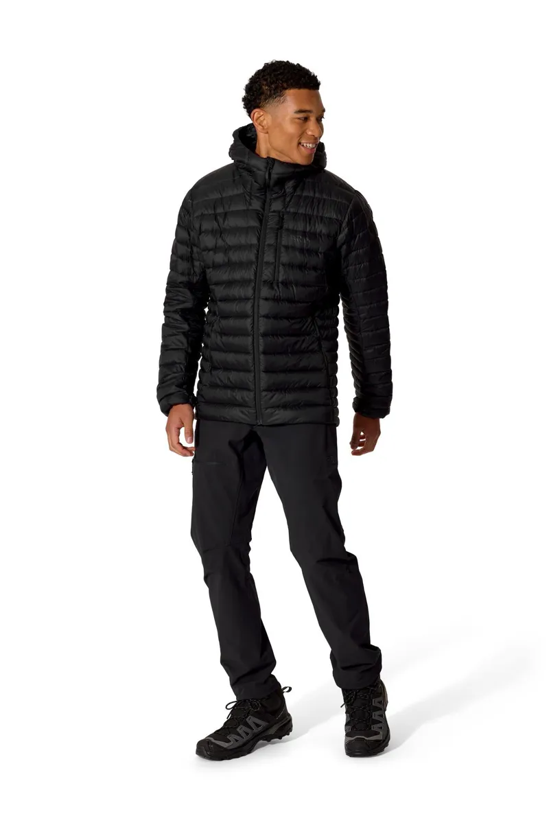 Rab Mens Microlight Alpine Down Hoody Jacket - Black - AW26 Update-1