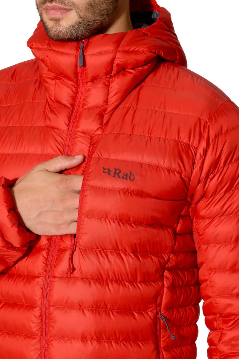 Rab Mens Microlight Alpine Hoody - Dark Horizon - New AW26-3