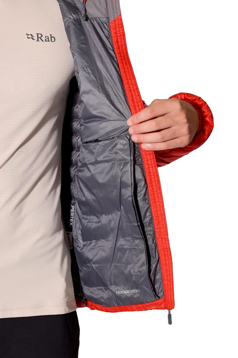 Rab Mens Microlight Alpine Hoody - Dark Horizon - New AW26-10