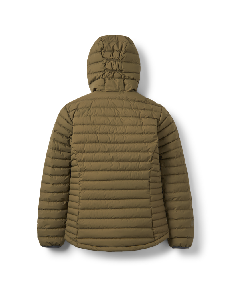 Rab Mens Microlight Alpine Down insulated Jacket in Oak Brown-2