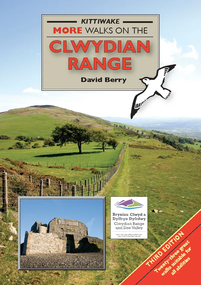 More Walks on the Clwydian Range - David Berry - Kittiwake Guides