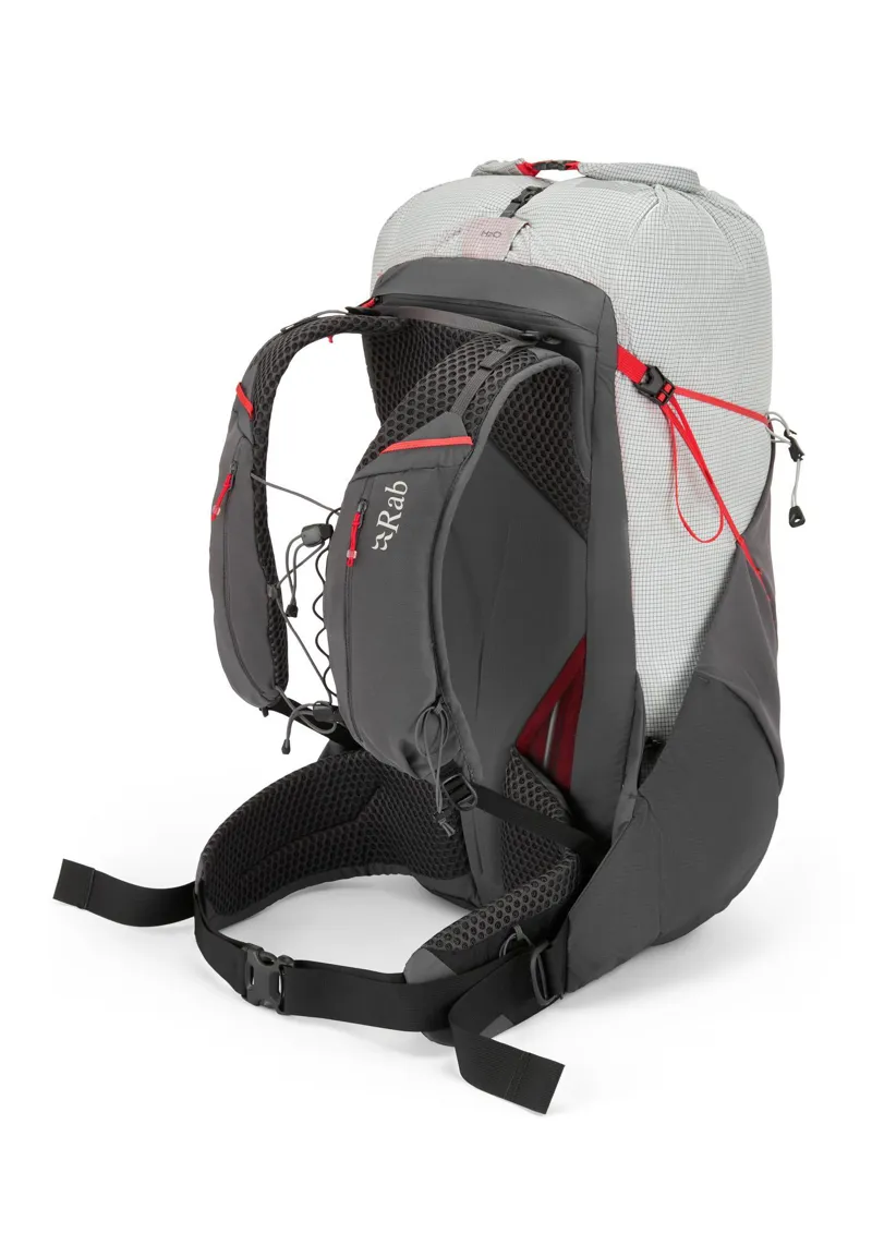 Rab Muon 40L Medium Hiking Pack in Pewter/Graphene-9